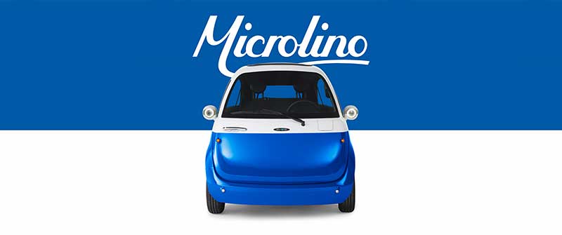 jelektromobil microlino poster